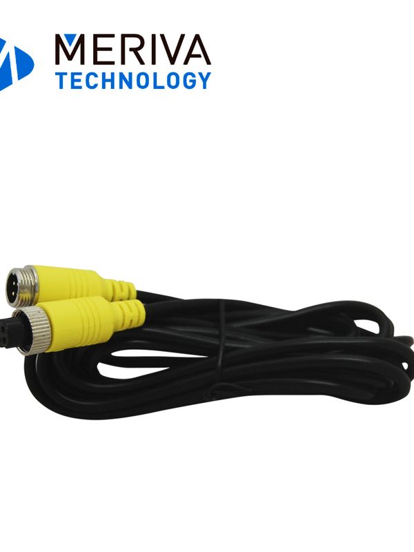 [MOB50MER10] CABLE DIN DE AVIACION SERIE ECO MERIVA TECHNOLOGY MBCE30  / 4 PINES / 3 METROS / COMPATIBLE CON CAMARAS AHD