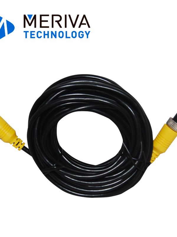 Cable Din De Aviacion Serie Eco Meriva Technology Mbce70 / 4 Pines / 7 Metros / Compatible Con Camaras Ahd