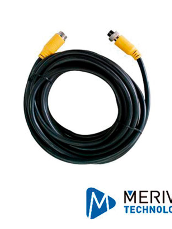 Cable Din De Aviacion Streamax Mcbip150 / 6 Pines / 15 Metros / Compatible Con Camaras Ip