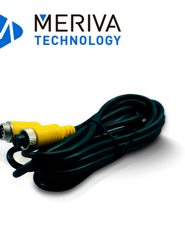 [MCBEIP30] Cable Din De Aviacion Serie Eco Meriva Technology Mcbeip30 / 6 Pines / 3 Metros / Compatible Con Camaras Ip