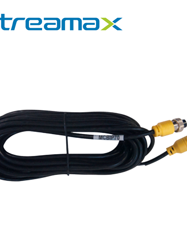 [MOB51MER03] CABLE DIN DE AVIACION STREAMAX MCBIP70 / 6 PINES / 7 METROS / COMPATIBLE CON CAMARAS IP