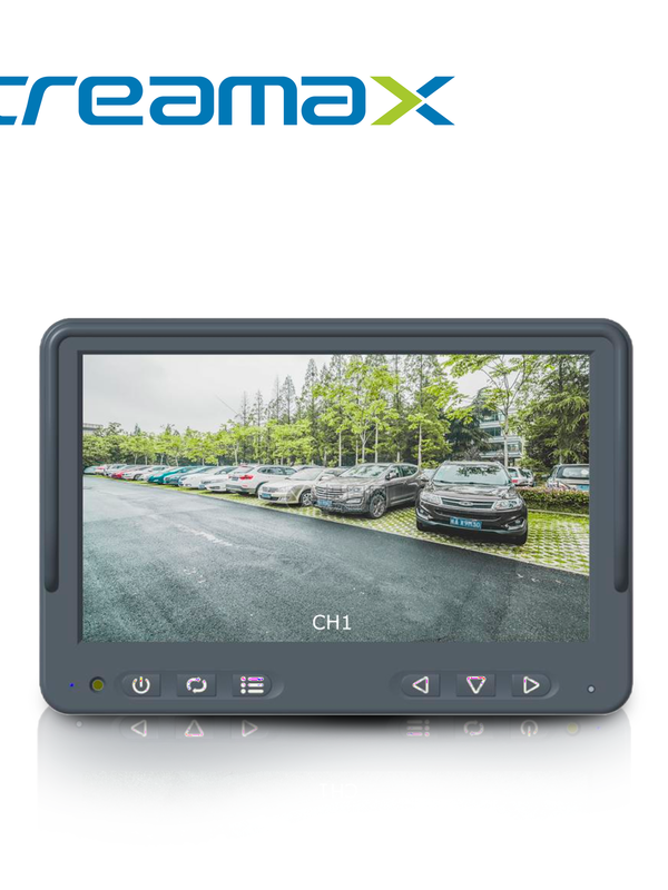 [MDP7S] Monitor Movil Streamax Mdp7s / 7 Pulgadas / Conector Din 4 Pines / Altura Ajustable / Funciona Solo Para Visualizacion / Compatible Con Mdvrs Con Salida De Video 4 Pines