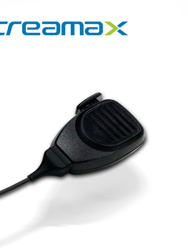 Microfono De Mano Streamax Microfono A8pro / Conector Yl16-4 / 2.5 Metros / Ptt (push To Talk) / Compatible Con Mdvrs Serie A8pro