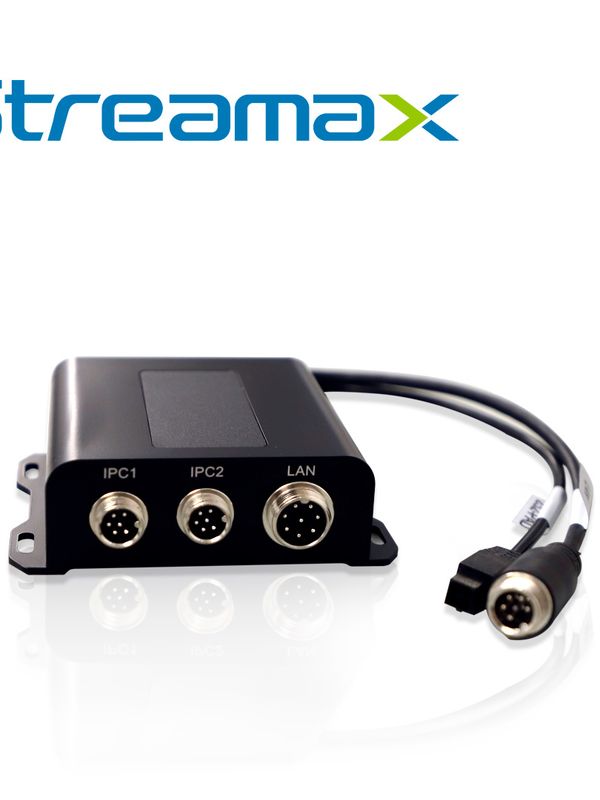 [MOB70STR02] CAJA DE TRANSFERENCIA DE DATOS STREAMAX MXPAD HUB / CON INTERRUPTOR / CABLES RESISTENTES A ALTAS TEMPERATURAS / COMPATIBLE CON EL MONITOR MXPAD
