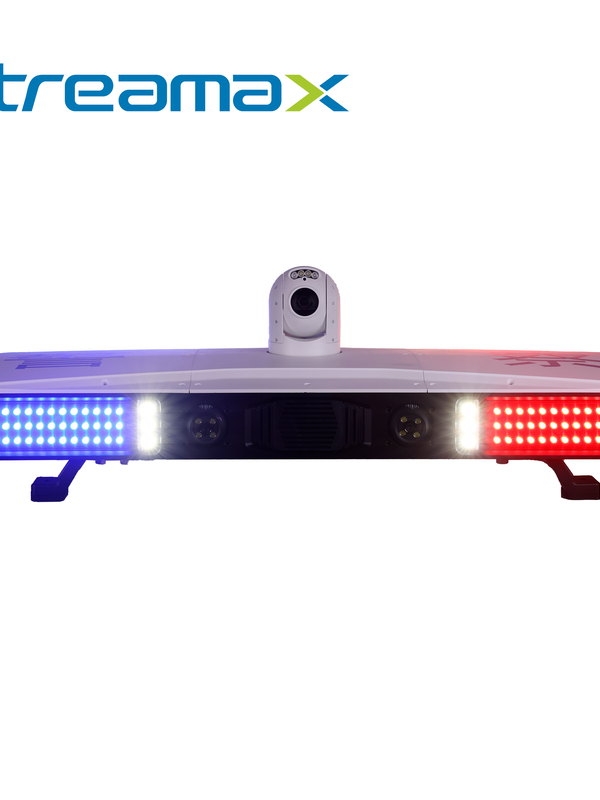[MPL100-POLICE] Barra De Luces Inteligentes Integrada Streamax Mpl100-police / 8 Camaras Hd Ia + 1 Camara Ptz Hd / Pantalla Touch Hd 10.1 Pulgadas / 4g / Wifi / Bluetooth / Reconocimiento Facial / Comparación Facial / Captura De Matriculas / 8-36vcd