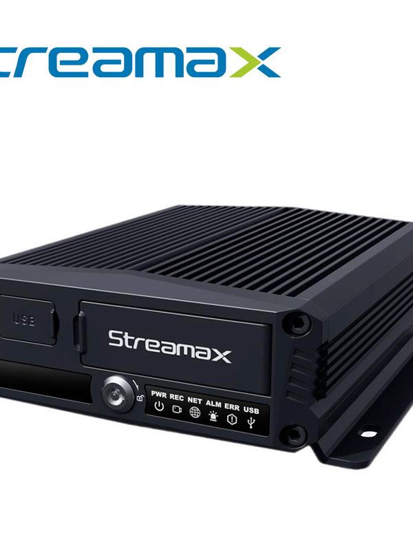 [MOD4AMER29] DVR MOVIL 6CH STREAMAX M1N2.0-GW4 / 4CH AHD + 2CH IP / 2MP / 1 SALIDA DE VIDEO / 6 ENTRADAS + 1 SALIDA DE AUDIO / 8 ENTRADAS + 2 SALIDAS DE ALARMA / MODULO 4G / GPS / MODULO WIFI / 1 PUERTO USB / SOPORTA 2 MICRO SD HASTA 512 GB + 1 SSD M.2 HASTA 2 TB / 9-36 VCD