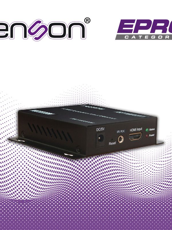 Extensor Hdmi Enson Ens-he8200r Modulo Receptor Ideal Para Soluciones De Transmision De Video Y Audio Por Protocolo Ip Uno A Varios Requiere Modulo Transmisor Ens-he8200t