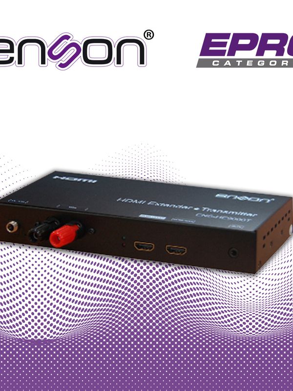 Extensor Hdmi 500mts Ensondc He9000t Transmisor X C-he9000t Transmisor X Cable Part Transmisor Fuentes Hdmi Pohdmir Y Sistemas Hdmi Mts