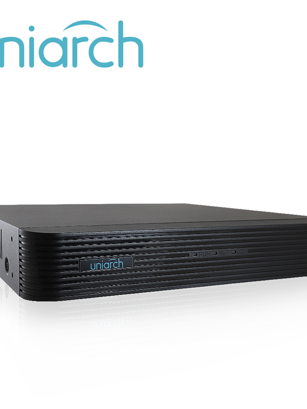 Nvr Uniarch Nvr-104e2-p4 / 4 Canales / 4 Canales Poe Capacidad 1 Disco Duro De 8 Tb / Salida Hdmi / Salida Vga Simultaneas / 40 Mbps / Ultra265 / P2p (ezcloud)