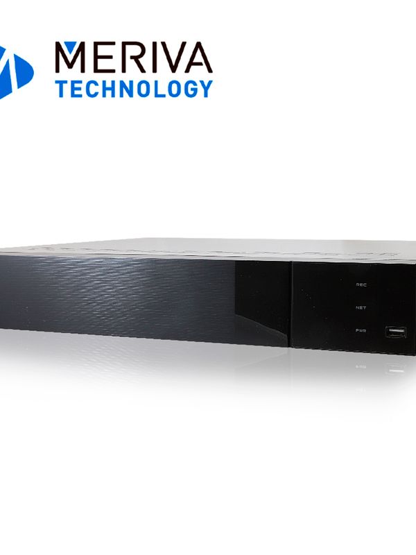 Nvr 8 Ch Ip 4k Meriva Technology Main-0808a / 8 Puertos Poe / Onvif / Reconocimiento Facial / Lpr / Mia 2.0 Inteligencia Artificial /1 Salida Hdmi 4k + 1 Vga Simultáneas / 1 Hdd / H.265 Smart / P2p Cloud N9000 / Face Tracking / Control De Acceso Y Asistencia Facial /  Entrada + Salida De Alarma / Soporta Smartsearch Basado En Acusearch