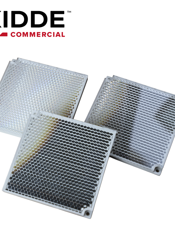 Rf020edw01reflector De 3 Prismas  Para Detectores De Humo Kidde 1010-000 / Compatible Ec5000r Y Ec5000x / Extiende  Alcance Del Detector Hasta 100 Metros