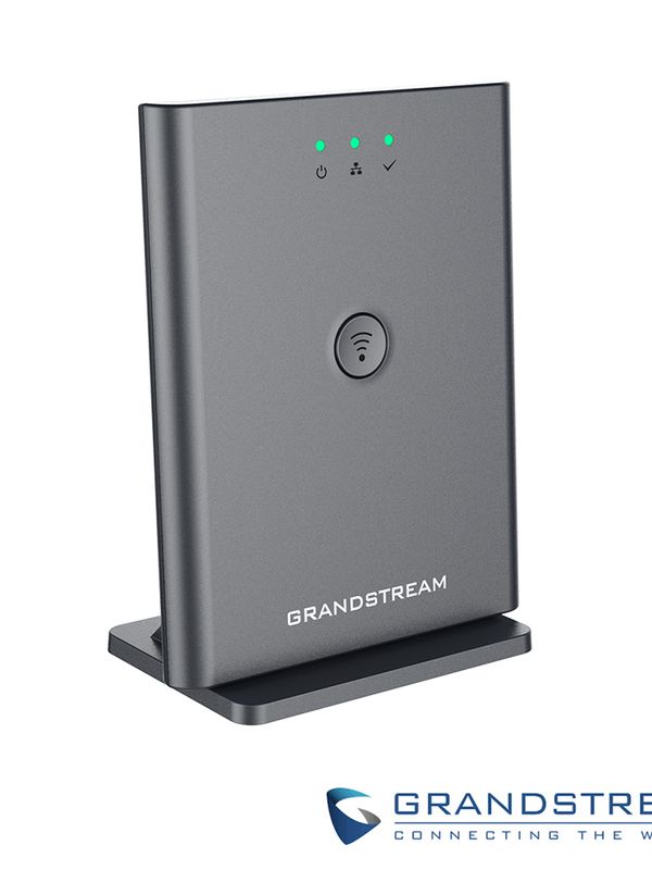 [TL102GRA02] ESTACION BASE DECT GRANDSTREAM DP752 / COMPATIBLE TELEFONOS DP720/DP722 / 10 CUENTAS SIP / PUSH TALK  / ALIMENTACION POE AF / 1 PUERTO 10/100MBPS / INCLUYE ADAPTADOR 5VDC