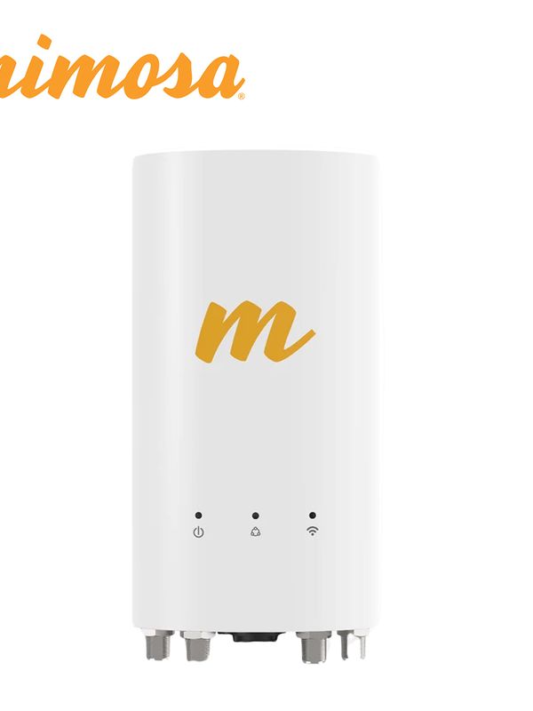 [A5c-EF] Ap Ptmp 4x4 Enlace Inalambrico Mimosa A5c-ef Exterior Conectorizado 4.9-6.4 Ghz Gps 802.11ac 1.7gbps 1 Puerto Rj45 10 100 1000 Mbps 4 Conectores Tipo N Hembra Ip67 (incluye Inyector Poe 56v) (3 Meses De Garantia)