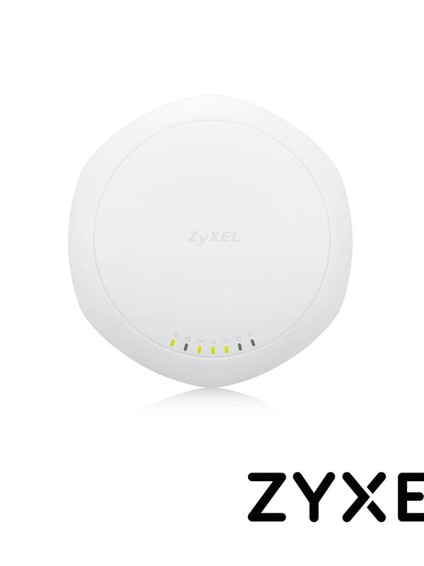 [WI212ZYX02] ACCESS POINT ZYXEL NWA1123-ACPRO INTERIOR 1 PUERTO LAN RJ45 10/100/1000 MBPS MIMO 3X3 2.4GHZ 450MBPS 5GHZ 1300MBPS WIFI 802.11AC ADMINISTRABLE CON NEBULA ALIMENTACION POE AT (INYECTOR POE INCLUIDO)
