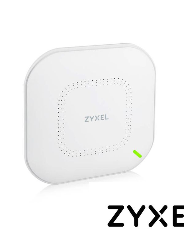 [WI212ZYX03] ACCESS POINT ZYXEL NWA110AX INTERIOR 1 PUERTO LAN RJ45 10/100/1000 MBPS MU-MIMO 2X2 2.4GHZ 575MBPS 5GHZ 1200MBPS WIFI 6 802.11AX ADMINISTRABLE CON NEBULA ALIMENTACION 12VVCD 1.5A/POE AT (INYECTOR POE NO INCLUIDO)