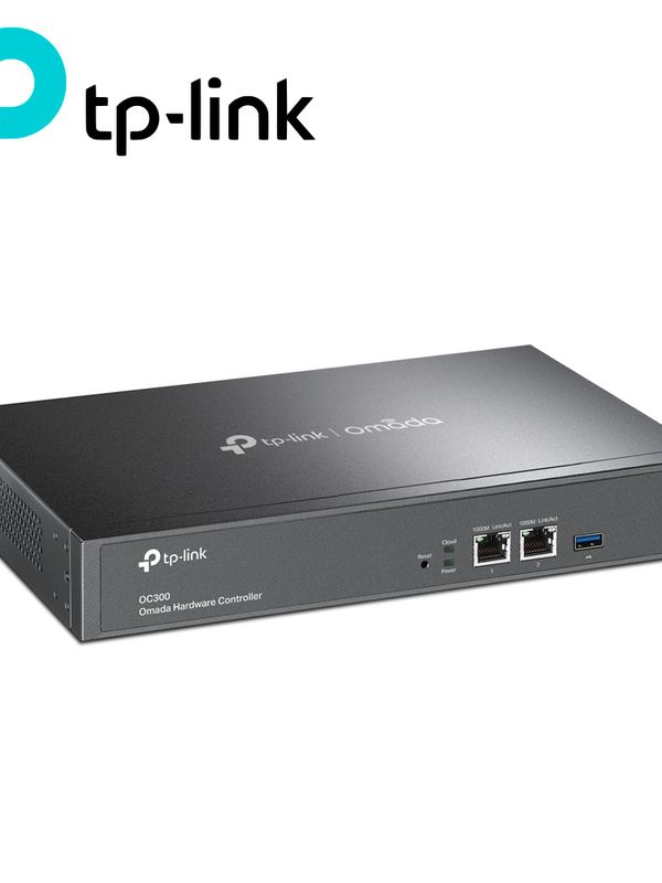 [WIA02TPL03] CONTROLADOR OMADA HARDWARE TP-LINK OC300 GESTION CENTRALIZADA HASTA 500 PUNTOS DE ACCESO DESDE LA NUBE DISEÑO DE HARDWARE LIDER EN LA INDUSTRIA 1 PUERTO USB 3.0 PARA COPIA DE SEGURIDAD AUTOMATICA GESTION CENTRALIZADA PROFESIONAL PARA PUNTOS DE ACCESO SWITCHES Y ROUTERS