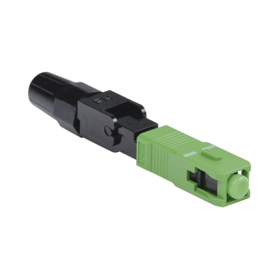 [FASC] Conector Rápido de Instalación en Campo, Monomodo, SC/APC, Pre-Pulido, Re-Terminable, Ideal para Aplicaciones FTTx