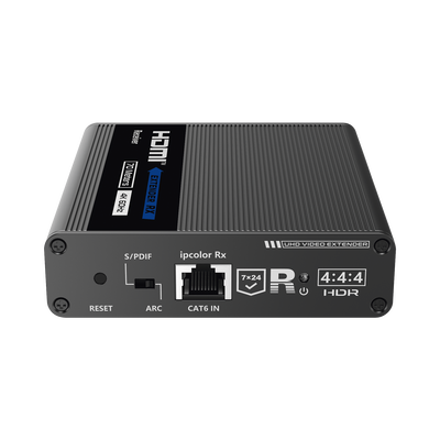 [TT-676RX] Receptor Compatible para Kits TT- 676 / 4K@60Hz con IR / Distancia de 70 Metros / Conexión en Cascada de hasta 10 Receptores con TT676.