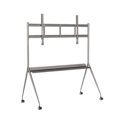 [DS-D5ABKY2-M] Montaje de Piso Móvil para Pantallas de 75 y 86 / Compatible con VESA / Incluye Soporte para Pantalla