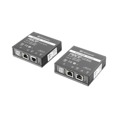 [PACE-1PR-MT] Kit extensor IP y PoE por cable UTP CAT5E hasta 500 mts @ 100 mbps