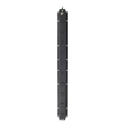 [TCMSR19] Tomacorriente Vertical (PDU) de 10 Contactos (NEMA 5-15R). Voltaje Entrada/Salida: 120Vca/15A
