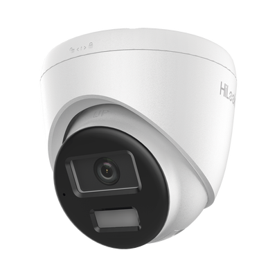 [IPC-T220HA-LUC] [Dual Light] Turret IP de 2 Megapixel / Lente 2.8 mm / Ángulo de visión 101° / 20 mts IR + 15 mts Luz Blanca / Micrófono Integrado / ACUSENSE Lite / Exterior IP67 / PoE / dWDR / H.265+ / ONVIF
