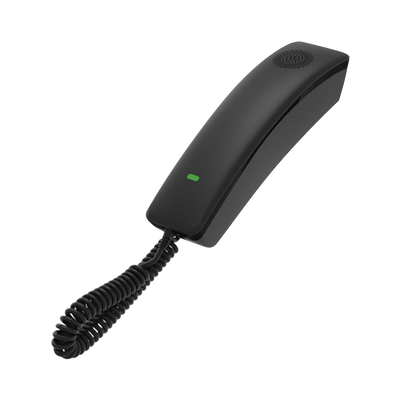 [H2U] Teléfono IP profesional para Hotelería, montaje en pared, teclado numérico estándar, conferencia de 3 vías, Opus y PoE.