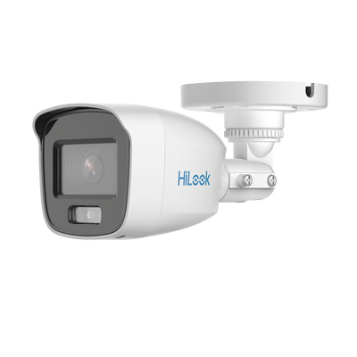 [THC-B129-P] Bala TURBOHD 2 Megapixel (1080p) / Imagen a Color 24/7 / Lente 2.8 mm / ColorVu Lite / Luz Blanca 20 mts / IP66 / Policarbonato