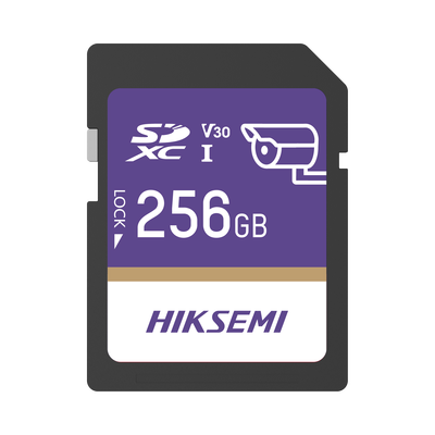 [HS-SD-P10/256G/GUARDPRO] Memoria SD Clase 10 de 256 GB / Especializada Para Videovigilancia