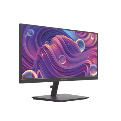 Monitor LED Full HD (1920 X 1080) de 21.5 / Ideal para CCTV, Oficina y Hogar / Entrada HDMI-VGA / Montaje VESA (75 X 75) / Uso 24/7 / Backlight E-LED / 100 Hz / Ultra Delgado / Bocinas Integradas