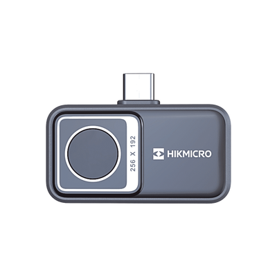 [HM-TJ12-3ARF-MINI2V2] Mini2 V2 - Cámara Termográfica para Smartphone / Resolución IR 256 x 192 (49,152 píxeles) / SuperIR / Rango de -20°C a 400°C / Precisión ±2°C o ±2% / Compatible iOS (Lightning & USB-C) y And