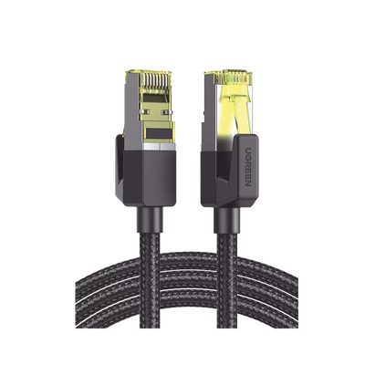[80425] Cable Ethernet Cat7 CLASS F/FTP Redondo con Malla de Nylon 5 Metros (16.40 Pies)