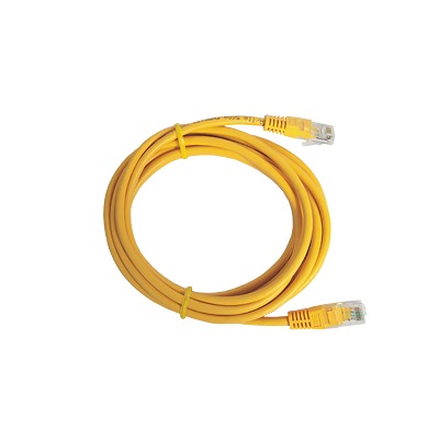 [LP-UT6-300-YE] Cable de Parcheo UTP Cat6 - 3.0 Metros (9.84 Pies) - Amarillo