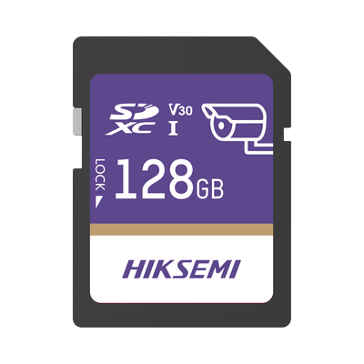 [HS-SD-P10/128G/GUARDPRO] Memoria SD Clase 10 de 128 GB / Especializada Para Videovigilancia