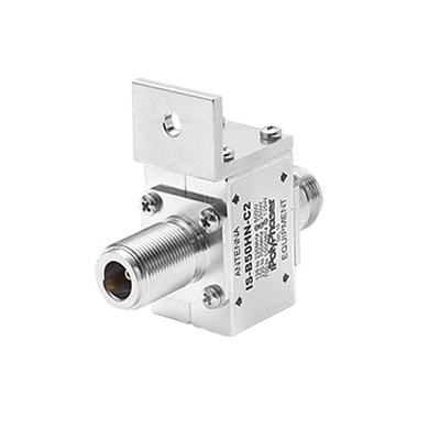 [IS-B50HN-C2] Protector Coaxial RF / 125-1000 MHz / 50 Ω / Conectores N Hembra / Ceja Frontal / 500W