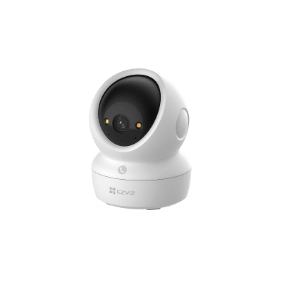 [CS-H6C-G1/8MP] Cámara PT Wi-Fi / 4K (8 Megapíxeles) / Audio de Dos Vías / Visión Nocturna Inteligente en Color / Detección Humana / Detección de Mascota / Llamada a la App con un toque / Almacenamiento en MicroSD y Nube