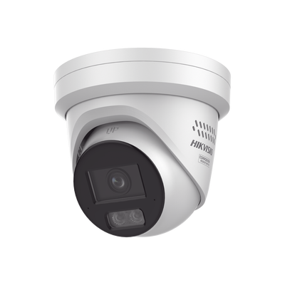 [DS-2CD2347G3-LIS2UY/SRB] [Dual Light + ColorVu 3.0 + HikAI] Turret IP 4 Megapixel / Lente 2.8 mm / 30 mts IR + Luz Blanca / 2 Microfonos Integrados / Exterior IP67 / Estrobo Azul y Rojo / WDR 130 dB / ACUSENSE 3.0 / Metal / NEMA 4X / ACUSEEK