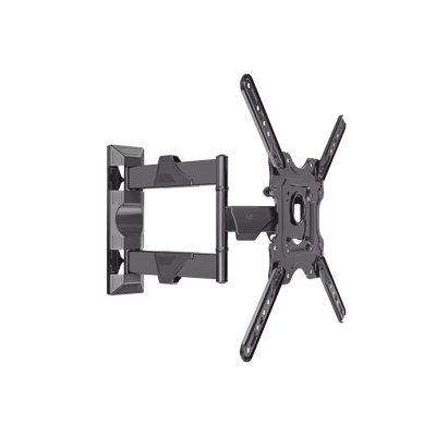 Montaje de Pared Articulado para Monitor de 32-55 / Soporta hasta 27.2 Kg / Vesa 400 x 400 / 100 x 100 / Acero / Separación a Pared de 5 cm a 40 cm