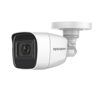 [B8-TURBO-G2P/A] AUDIO POR COAXITRON / Bala TURBOHD 2 Megapixel (1080p) / Gran Angular 106° / Lente 2.8 mm / 25 mts IR EXIR / Exterior IP66 / 4 Tecnologías / dWDR