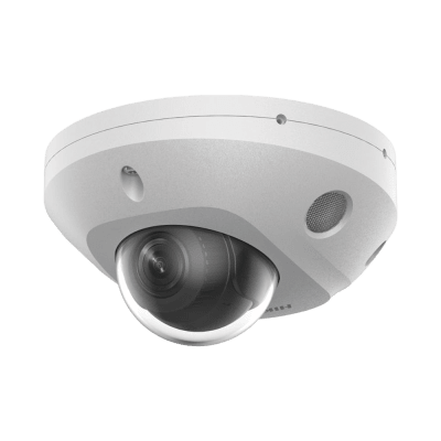 [DS-2CD2543G2-LIS2U] [Dual Light + 2 Micrófonos Integrados] Mini Domo IP 4 Megapixel / Lente 2.8 mm / 30 mts Luz Blanca + 30 mts IR / ACUSENSE / Exterior IP67 / IK08 / WDR 120 dB / PoE / ONVIF / MicroSD / ACUSEEK