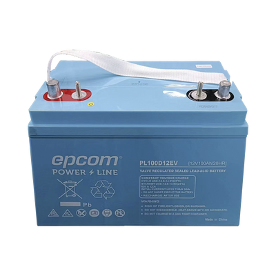 [PL100D12EV] Batería Marina de Ciclo Profundo 12V@100Ah, AGM-VRLA Terminal F22, 620A CCA/ Lanchas/ Autos Eléctricos /Carritos Golf