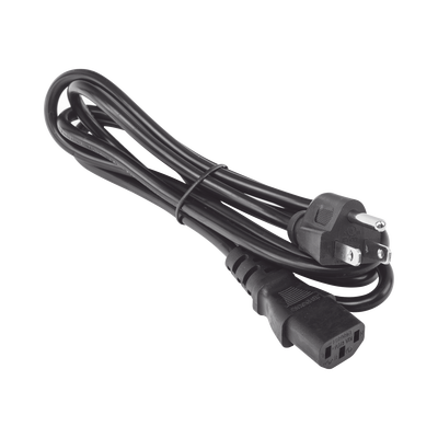 [AC-CORD-1.8M] Cable de Alimentación Eléctrica para 120-240 Vca | 1.8 Metros (5.91 Pies)