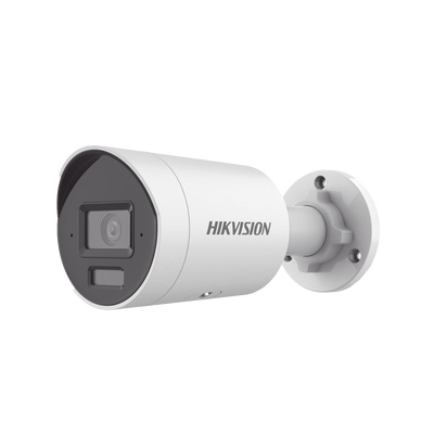 [DS-2CD2043G2-LI2U] [Dual Light + 2 Micrófonos Integrados] Bala IP 4 Megapixel / Lente 2.8 mm / 40 mts Luz Blanca + 40 mts IR / ACUSENSE / Exterior IP67 / WDR 120 dB / PoE / ONVIF / Micro SD / Metal / ACUSEEK