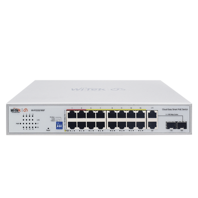 Switch PoE / Administración en la nube / Con 4 puertos 10/100 Mbsp PoE af/at / 2 Puertos Uplink 10/100 MBPS / Presupuesto 60 W / PoE hasta 250 metros / Soporta protocolo ONVIF