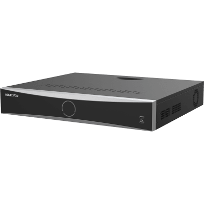 [DS-7732NXI-K4/16P(E)] [Acusearch] NVR 12 Megapixel (4K) / 32 canales IP / 16 Puertos PoE+ / Reconocimiento Facial / AcuSense (Evita Falsas Alarmas) / 4 Bahías de Disco Duro / Switch PoE 300 mts / HDMI en 4K / Alarmas I/O