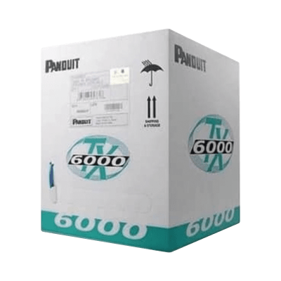 [PUC6004YL-ME] Bobina de Cable UTP 305 Metros (1000 Pies) de Cobre, TX6000™ PanNet, Reelex, Amarillo, Categoría 6 Mejorado (23 AWG), PVC (CM), de 4 Pares