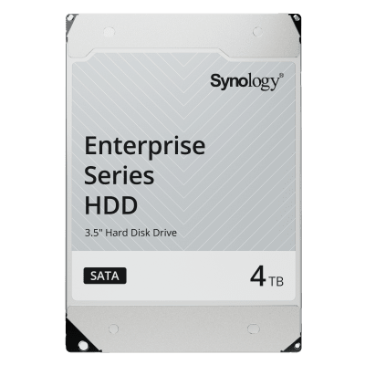 [HAT53204T] Disco Duro SATA de 3,5 Serie Plus / Capacidad 4TB / Interfaz SATA 6 GB/s / Tecnología CMR / MTBF de 1,2 Millón de Horas / Carga de Trabajo de 180 TB/año / Compatible con Synology DSM