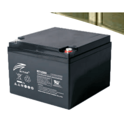 [RT12260] Batería 12 Vcc / 26 Ah / Tecnología AGM-VRLA / Aplicación para UPS