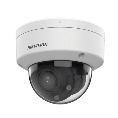 [DS-2CD1743G2-LIZSU] Domo IP 4 Megapíxel / Lente Motorizado 2.8 a 12 mm / Dual Light (30 mts IR + 30 mts Luz Blanca) / Motion Detection 2.0 / Microfono Integrado / Exterior IP67 / IK08 / WDR 120 dB / PoE / Micro SD