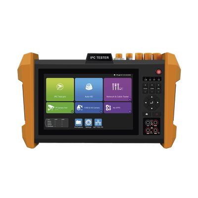 [TPTURBO8KPLUS] Tester Profesional Multifunción | Pantalla Táctil 7 | Láser Integrado | Cámara Integrada | Prueba IP/HD Coaxial | 4K/8K | H.265/H.265 | ONVIF | WiFi | Analizador de Cable | Medidor de Potencia Óptica y Red | TDR |